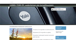 Desktop Screenshot of lukko-tiimi.fi